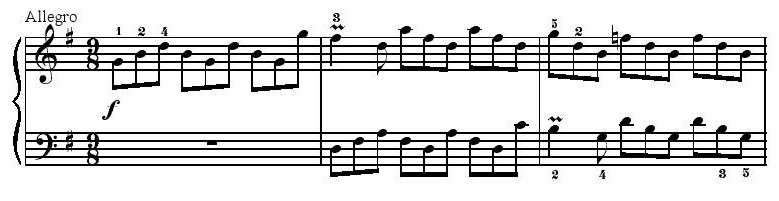 Bach Invention No. 10 BWV 781